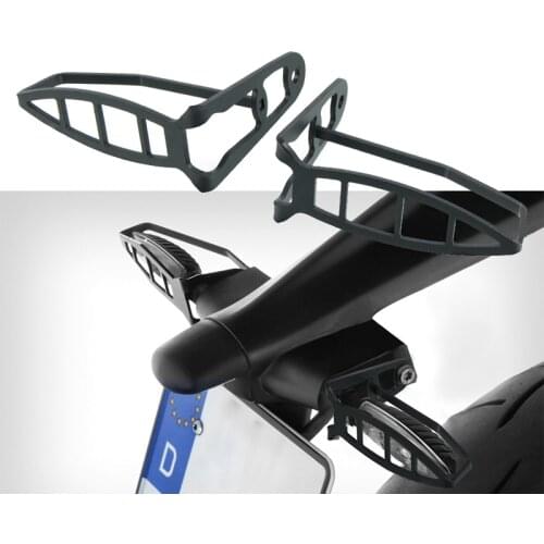 Pair Motorcycle Rear Turn Signal Indicator Light Grill Protector Cover for BMW F700GS F750GS F800GS ADV R ST F850GS Adv K1200R R