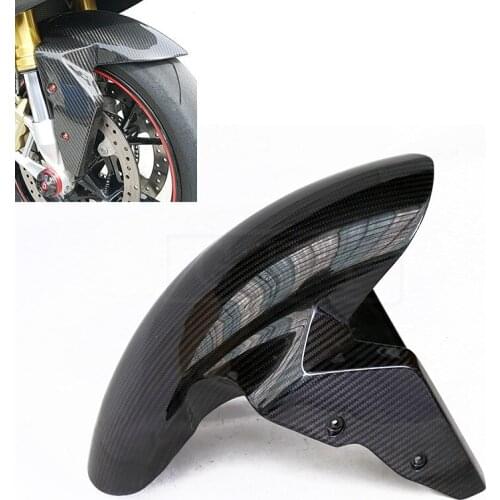 Motorcycle Carbon Fiber Front Fender Cover For BMW S1000RR 2009 - 2016 S 1000RR S1000 RR Protector Mudguard Fairing Accessory
