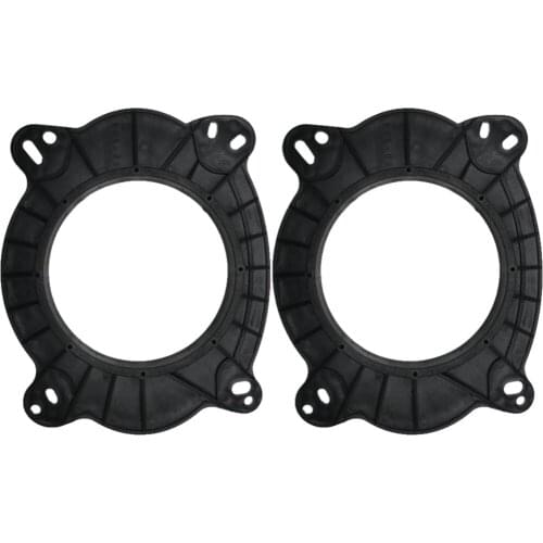 2pcs 6.5" Front Door Stereo Speaker Adapter Spacer Rings Plates Holder Fit for Subaru Impreza Forester Legacy WRX WRX STI