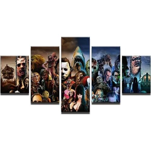 Touoilp full square Diamond Painting Halloween Horror