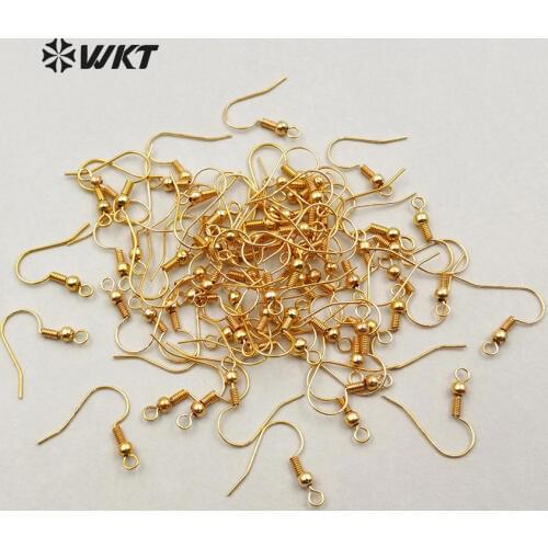 JF201 New Arrival Ear Wires Fish Hoops Earring Wires With High Quality Electroplate For Women Earring Making Findings 20mm