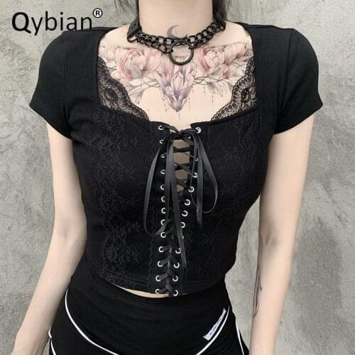 Женские футболки Qybian China At AliExpress
