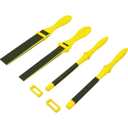 Sanding Stick Sandpaper Holder Clamp Roll Half Round Polishing Roll Square for Woodworking Jewelry Making Tool Grinding Set