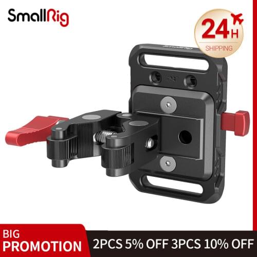 SmallRig Mini V Mount Battery Plate with Crab-Shaped Clamp 2989