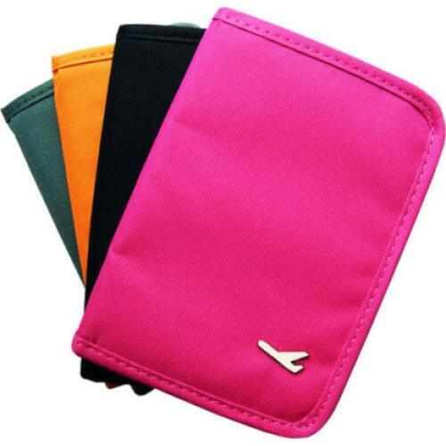 Women Travel Organizer Passport Holder Card Package Credit Card Holder Wallet Document Package Fashion Multi Pockets Card Pack