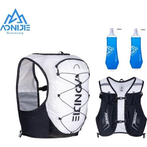 AONIJIE Outdoor Running Vest Ultralight Hydration Backpack Portable Trail Pack Camping Bags For Hiking Marathon Cycling Jogging