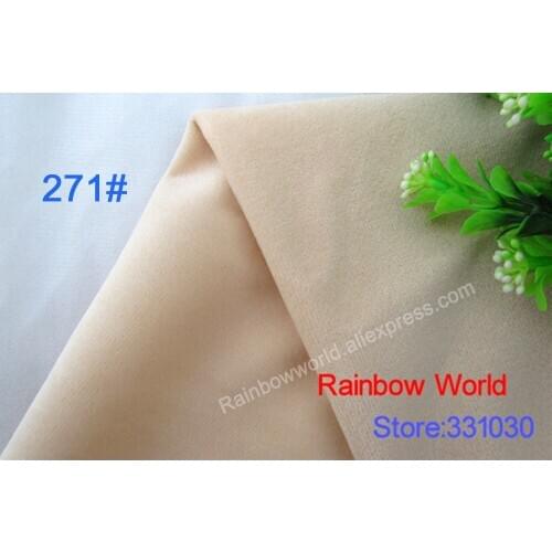 271# Skin Color High Quality Super Soft Short Hair 0.5-1.5mm Fleece Fabric Velvet Microfiber for DIY Patchwork Toy Sofa Pillow