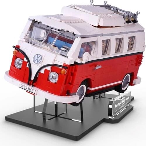 Acrylic Display Stand For 10220 T1 Camper Van Creator Expert Car Building Blocks Model Toy (Not include the Model)