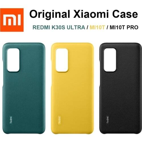 Original Xiaomi Redmi K30s Ultra Case MI 10T PRO 5G Back Cover Leather PU + PC for Xiaomi Redmi K30s K 30s M10T Pro Phone Case