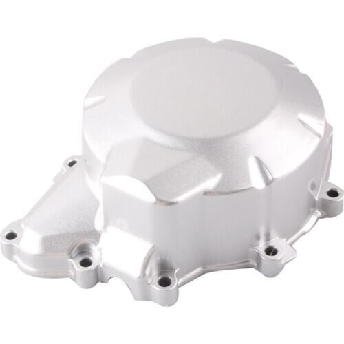 For Yamaha FZ6 FZ 6 2004 2005 2006 2007 2008 2009 2010 Silver Motorcycle Stator Engine Crank Case Generator Cover Crankcase