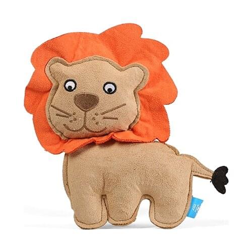 Dog Toys Q-MONSTER Plush Squeaky Chew Toy Funny Animal Interactive Toy for Dog Teeth Cleaning