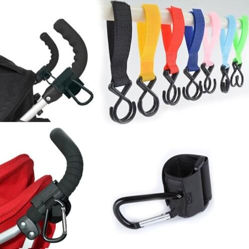 Baby Stroller Accessories Plastic Baby Car Carriage Hook Random Color Bear 35kg Magic Stick Hook Pram Pushchair Hanger Hanging