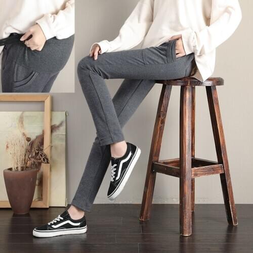 Maternity Leggings Women Pregnant Clothes Prop Belly Overalls Pants Pregnancy Sports Pant Mother High Elastic Skinny Trousers