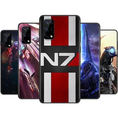 N7 Mass Effect For OPPO A5 A9 A11X A1K A12 A12E A31 A32 A52 A53 A72 A73 A93 A94 AX7 Pro Soft Phone Case