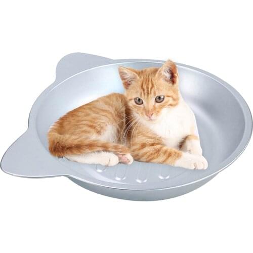 Summer Cat Dog Beds For Cooling House Mat Pet Cooler Aluminum Alloy Ice Pad Keep Cool Pets Down Cats Pot for Supplies
