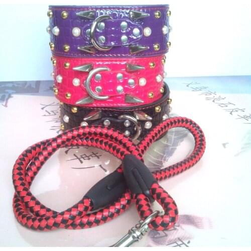 Adult sex toys spikes multi-punk collar leash pet supplies couples game tools