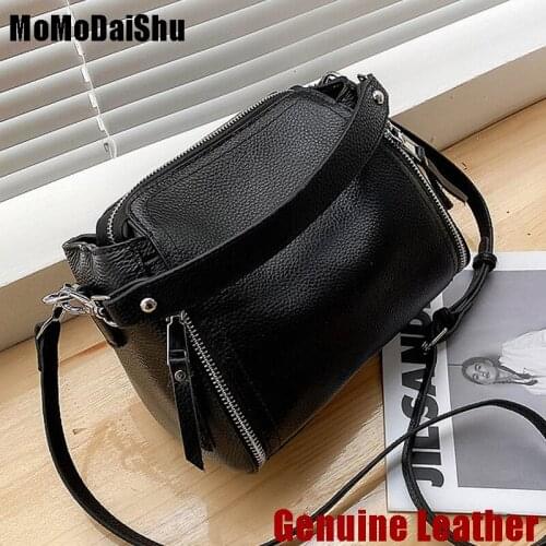 Totes Bags Women Handbags Womens Genuine Leather Shoulder Messenger Bag Female Retro Daily Totes Lady Elegant New Handbags