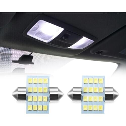 LED Car License plate Interior Reading Light for Hyundai ix45 Santa Fe i30 i35 i40