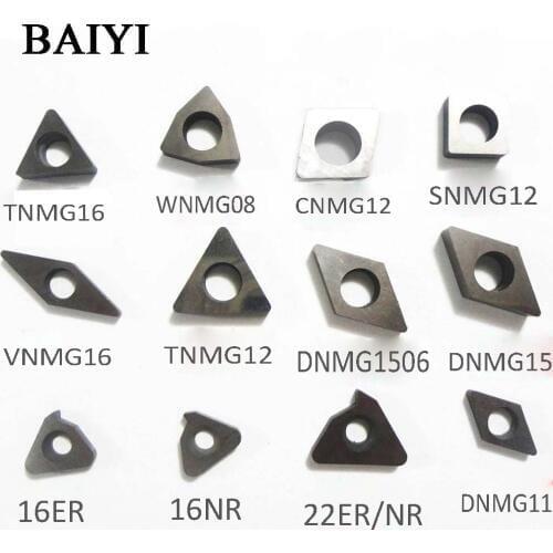 10pcs CNC Lathe Carbide Shim CN16 MV16 MC1204 MT2204 Various applicable models High Strength Inserts for Turning Tool Holder