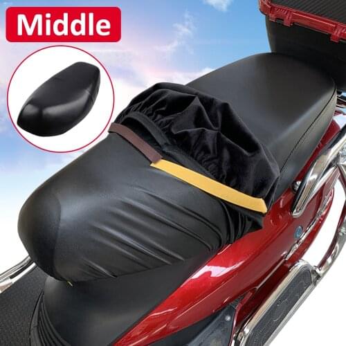 Universal PU Leather Motorcycle Seat Cushion Cover Waterproof Motorcycle Seat Cover Wear-resistant Motorcycle Seat Protector
