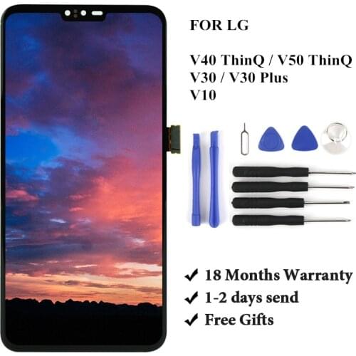 For LG V40 ThinQ / V50 ThinQ LCD For LG V30 / V30 Plus Display Touch Screen For LG V10 Screen Digitizer Assembly Replacement
