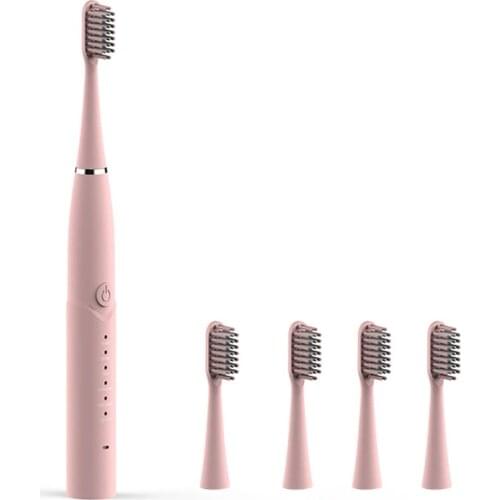Waterproof Sonic Electric Toothbrush 6 Vibration Modes Rechargeable Timer Tooth Brush Home Travel