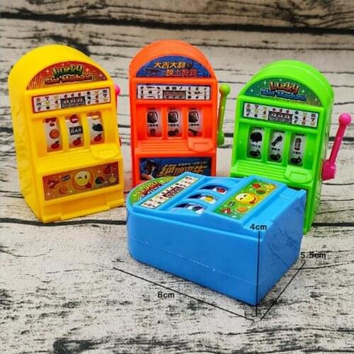 1pc Lucky Jackpot Mini Fruit Slot Machine Fun Birthday Gift Kids Educational Toy