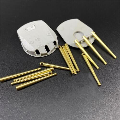 12pcs Mini Metal Barrels for 1/350 SMS Viribus Unitis Battleship Dreadnought with Trumpeter 05364 Model Kits Parts