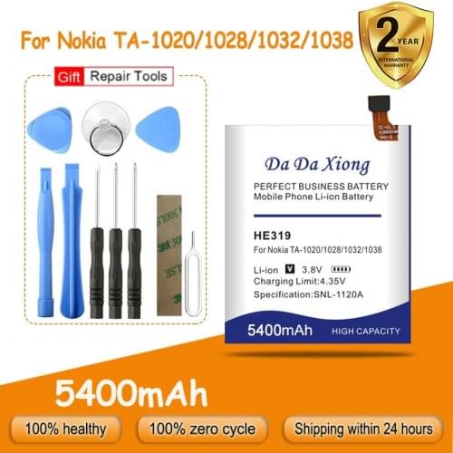 4900mAh Battery HE319 For Nokia 3 Nokia3 TA-1020 1028 1032 1038 Replacement batteria + Free Tools