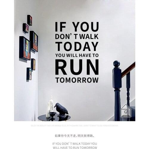 Free shipping Letter Inspirational Restaurant Wall Decal vinyl letter quote Wall stickers, Home Room decor decal