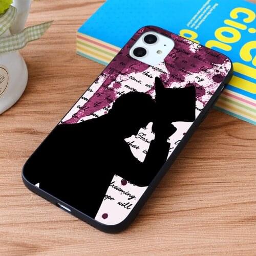 For iPhone Tess, Tess, Tessa Soft TPU border Apple iPhone Case
