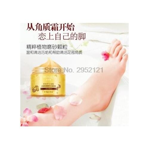 By dhl or ems 100pcs Foot cream Shea Butter Moisturizing Whitening cream Foot Care Exfoliating Anti-dry scrub ageless care new