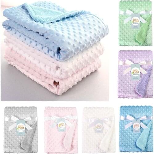 ISHOWTIENDA Baby Fleece Blankets