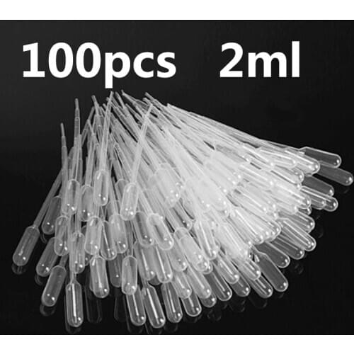 50/100Pcs Disposable Pipettes Squeeze Transfer Pipettes Dropper For Silicone Mold UV Epoxy Resin Craft Jewelry Making