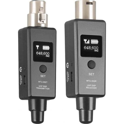 Practical U3 Wireless Mic System Transmitter Receiver Stable Stable Transmission Wireless Microphone Adapter