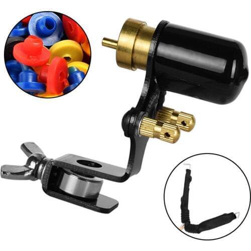 Professional Tattoo Machine Motor Film Coils Frame Set Artists Shader Liner Black