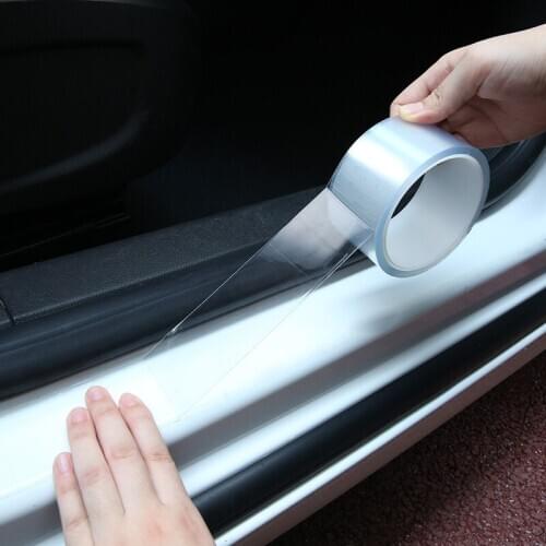 Car Door Anti-collision Strip Invisible Transparent Scotch Tape for Hyundai Tucson Solaris I30 Creta Ix35 I40 IX20 Car styling