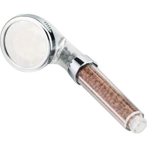 Adjustable Shower Bath Head High Pressure Stone Stream Handheld Shower Head With Negative Ion Activated Ceramic Balls New