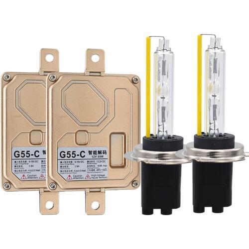 SKYJOYCE AC 55W Canbus Xenon HID Kit G55-C Canbus HID Ballast 55W 5500K Fast Bright Xenon D2H 9012 H1 H3 H11 HB3 HB4 H7 HID Bulb