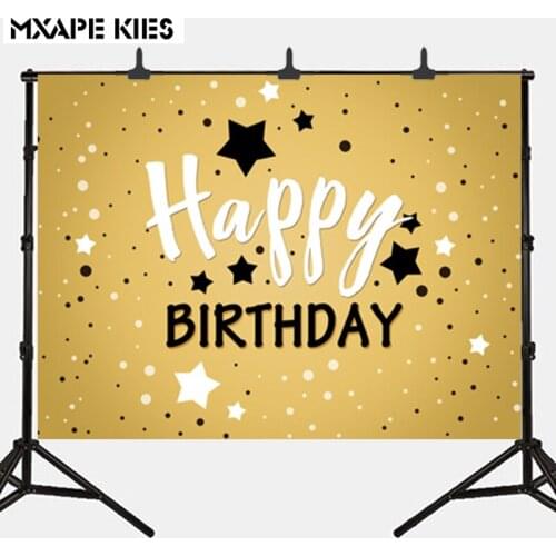 Vinyl Little Prince Background Colored Stars Newborn Baby One Year Old Birthday Party Vinyl Photography Background Studio