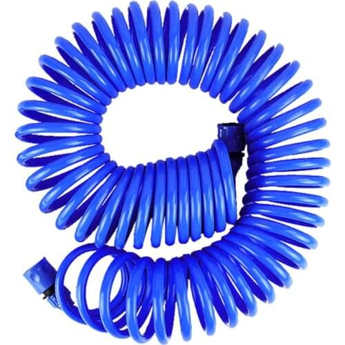 10m/15m Garden Curly Water Hose Flexible Spring Tube for Spray Gun Car Washer Flower Lawn Watering Pipe
