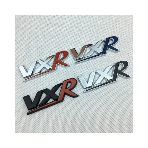 20X Car Styling Car Auto Decoration Badge Stickers VXR Metal 3D Car Sticker For Vivaro Novano Regal Lacrosse
