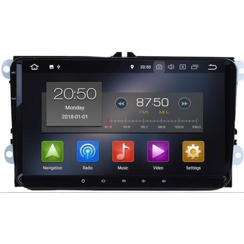 9 " Android 10 4+64G Car MULTIMEDIA PLAYER DVD AUTORADIO GPS NAVI for VW GOLF 5 Golf 6 Polo Passat B6 Jetta Tiguan Touran DSP