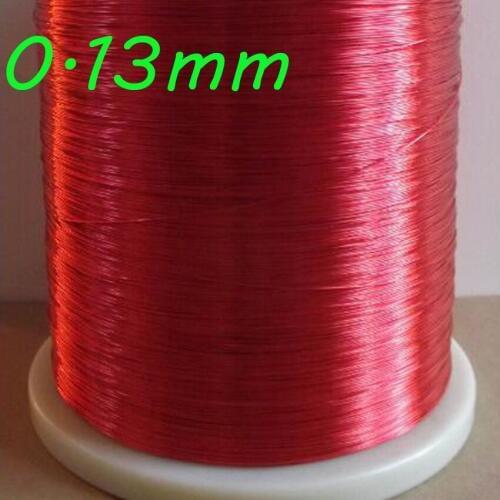 Cltgxdd 0.13 mm red polyurethane enamelled round winding wire enameled wire QA-1-155