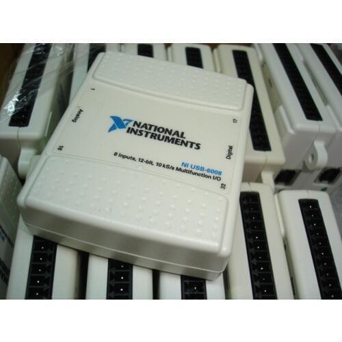 For 90% New US NI Company USB-6008 Data Acquisition DAQ Card Wiring Black Terminals