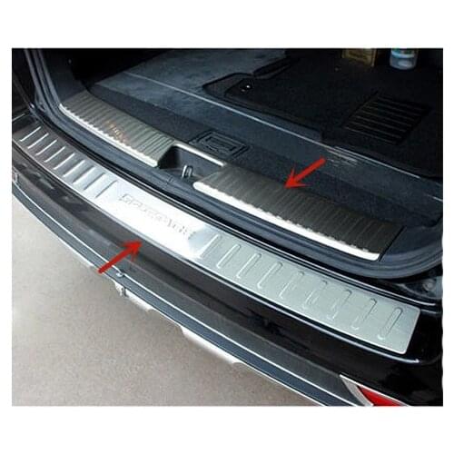 For Kia Sorento 2013-2014 High-quality stainless steel Trunk threshold guard plate anti-scratch protection car accessories