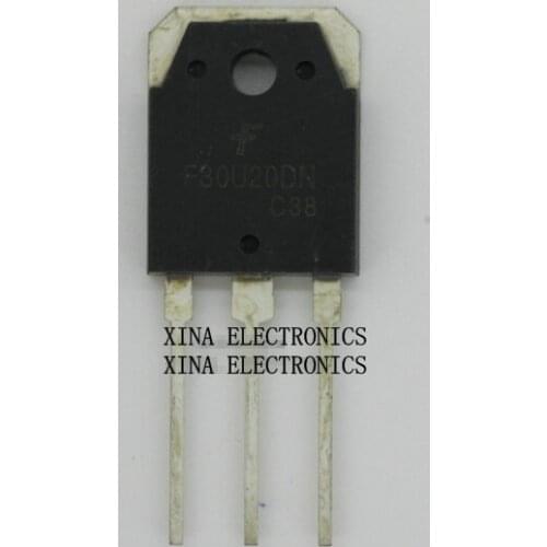 FFAF30U20DN F30U20DN 30A/200V TO-247 ROHS ORIGINAL 10PCS/lot Free Shipping Electronics composition kit