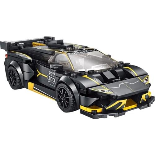 City Racing Car Speed Champions ST-X Model Building Blocks Vehicle DIY Figures Bricks Kids Toy Classic Rally Super Racers Gift