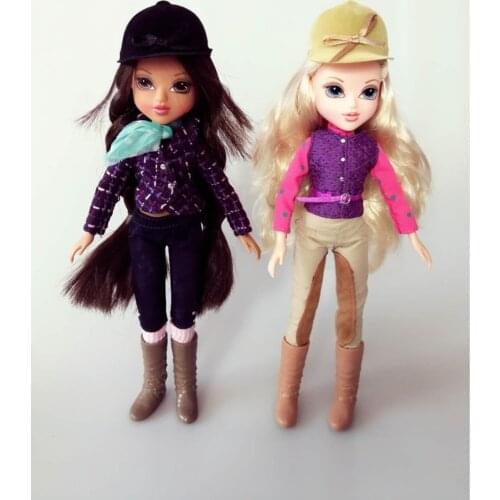 About 26cm Moxie Doll with Hat and comb 2 Rare style Children Christmas Gift Birthday Gift