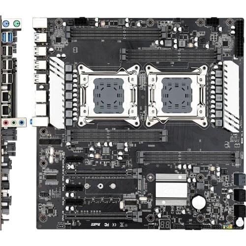 The new x79 dual-S8 motherboard supports three generations of memory 2011 pin studio game multi-open design